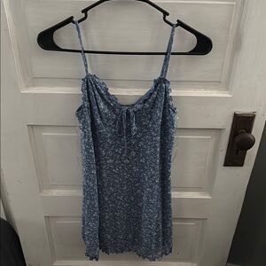 American Eagle Outfitters Blue Floral Dress